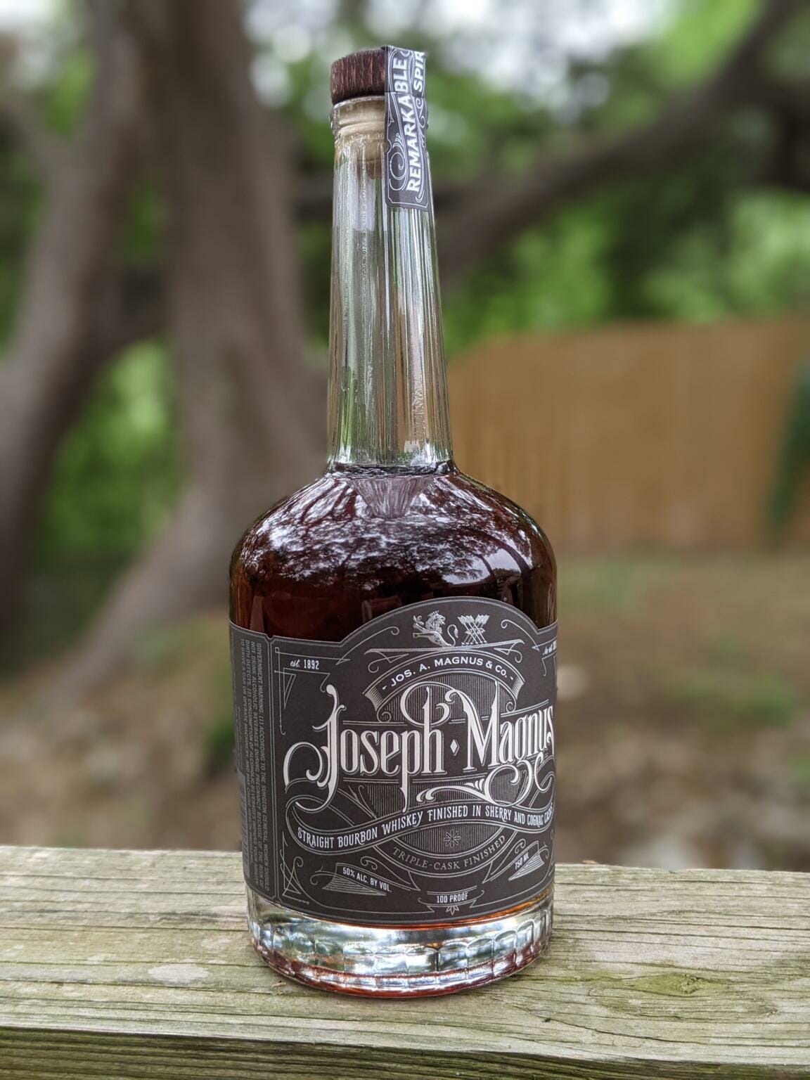 Whiskey Review Joseph Magnus Straight Bourbon Whiskey Thirty One Whiskey