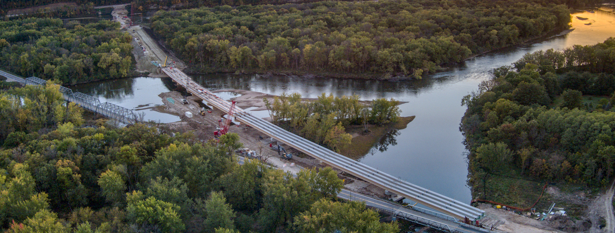 Wis 130 Lone Rock Wisconsin River Bridges Hntb