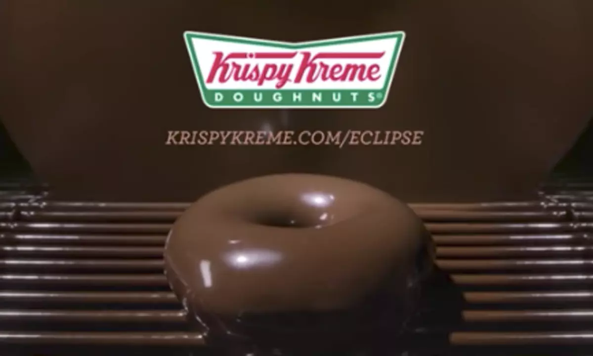 You Can Get Your Krispy Kreme Solar Eclipse Themed Doughnut This Weekend