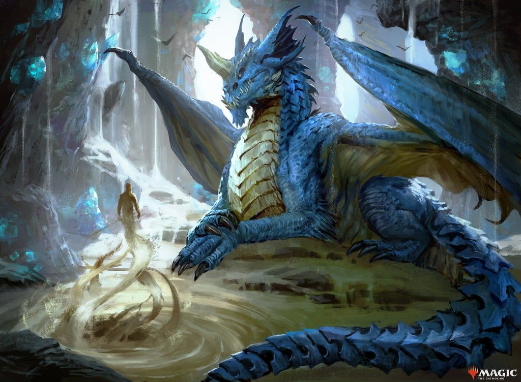 Young Blue Dragon By Tuan Duong Chu Imaginarydragons Dnd Dragons