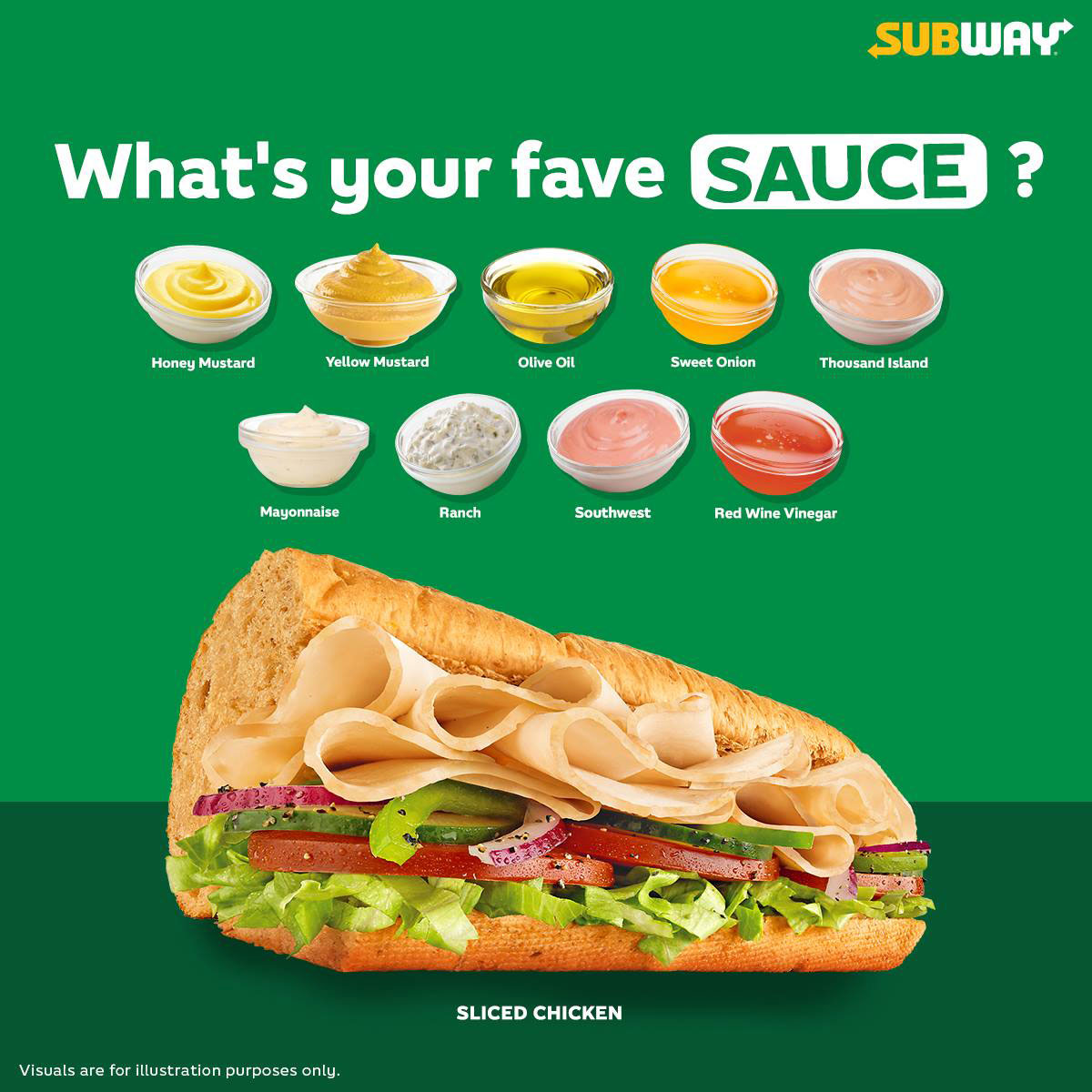 Your Guide To Subway Bread Choices And Sauce Options