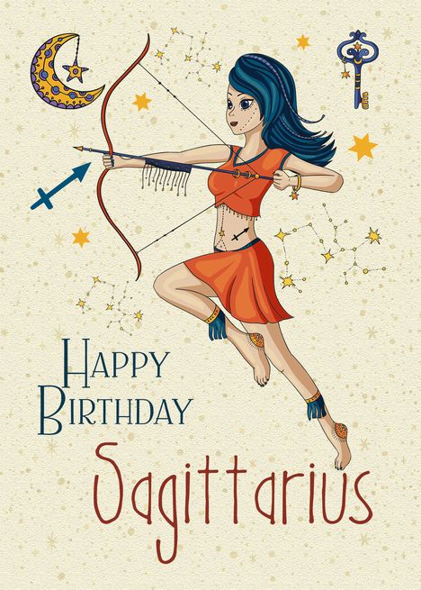 Zodiac Calendar November 28 Happy Birthday Sagittarius